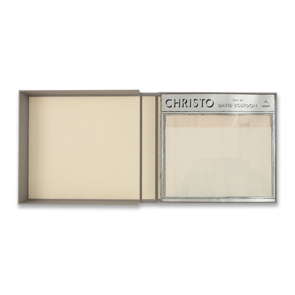 1972 rare book on the artist Christo in a clamshell box