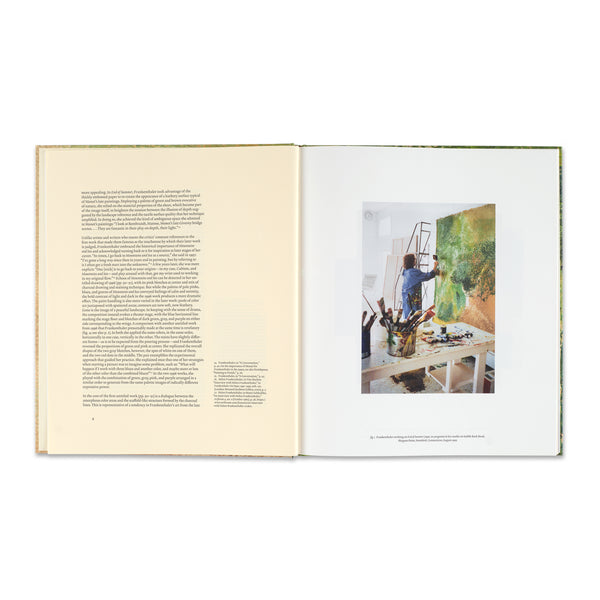 Interior spread of Helen Frankenthaler: Painting on Paper, 1990–2002 book