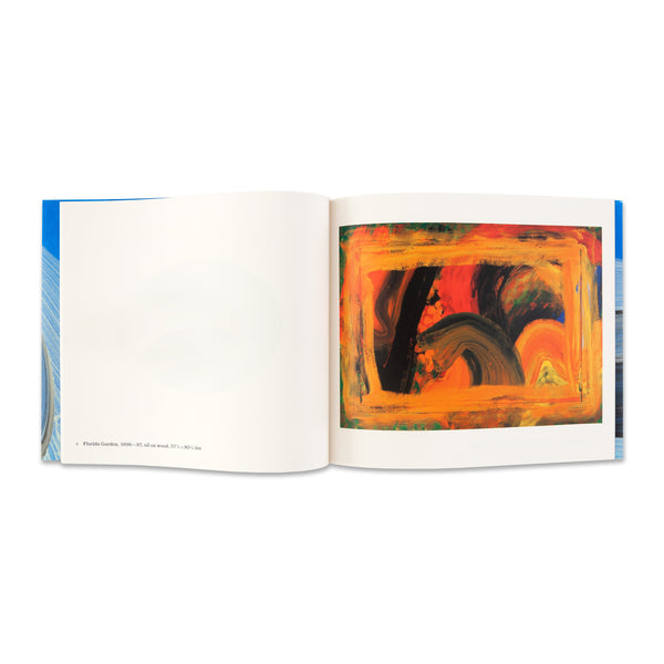 Interior spread of Howard Hodgkin: Paintings (Deluxe Edition) rare book