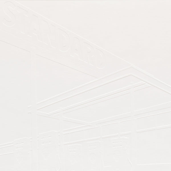 Detail of Ed Ruscha: Ghost Station print
