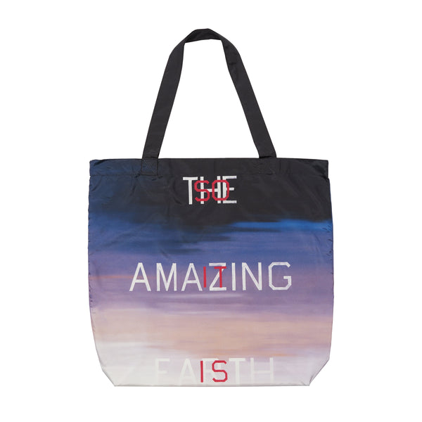 Back of Ed Ruscha × Parley Ocean Tote Bag