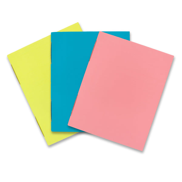 Yellow, blue, and pink boxes to hold the book Avedon: Women