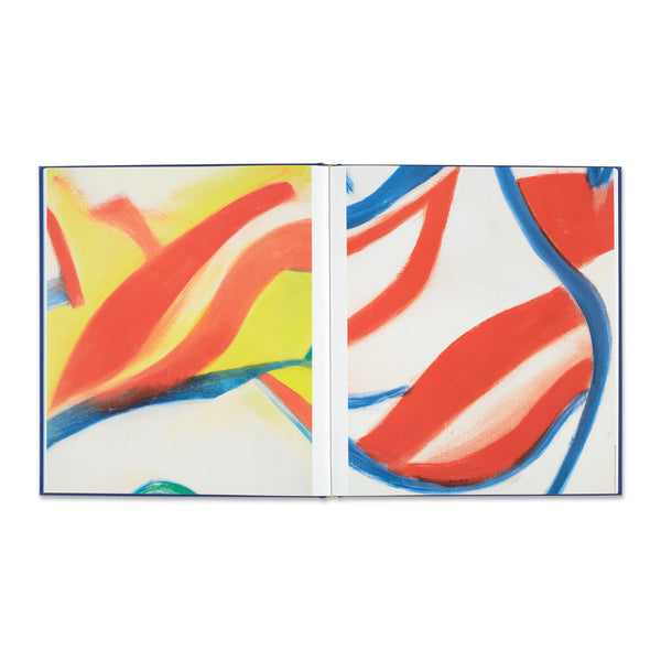 Interior spread of Willem de Kooning: Endless Painting book
