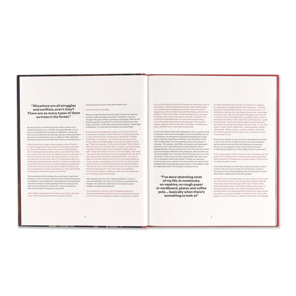 Interior spread of Bob Dylan: The Asia Series book
