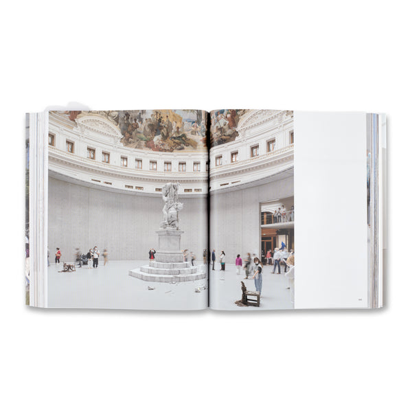 Interior spread of the Urs Fischer: Monumental Sculpture monograph