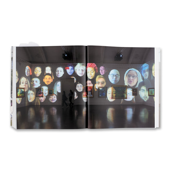 Interior spread of the Urs Fischer: Monumental Sculpture monograph