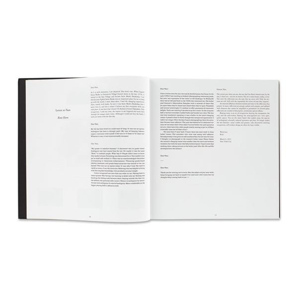 Interior spread of the book Nan Goldin: This Will Not End Well
