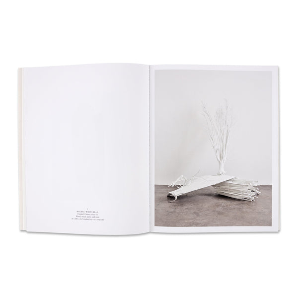 Interior spread of the book Hurly-burly: Phyllida Barlow, Rachel Whiteread, Alison Wilding