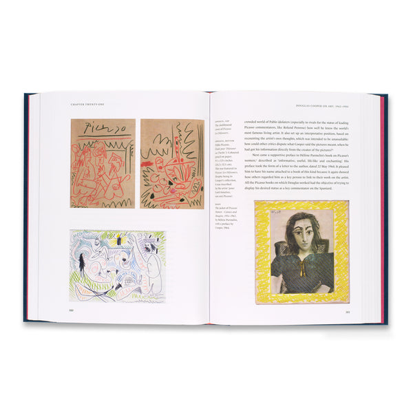 Interior spread of Irascible: The Combative Life of Douglas Cooper, Collector and Friend of Picasso book