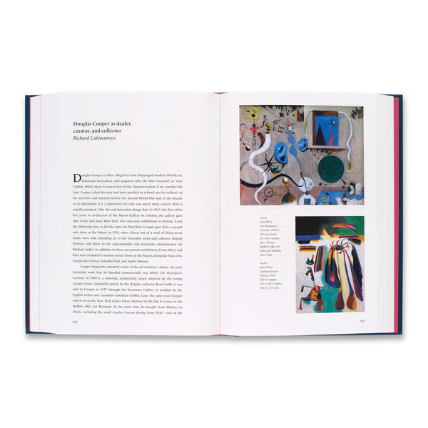 Interior spread of Irascible: The Combative Life of Douglas Cooper, Collector and Friend of Picasso book