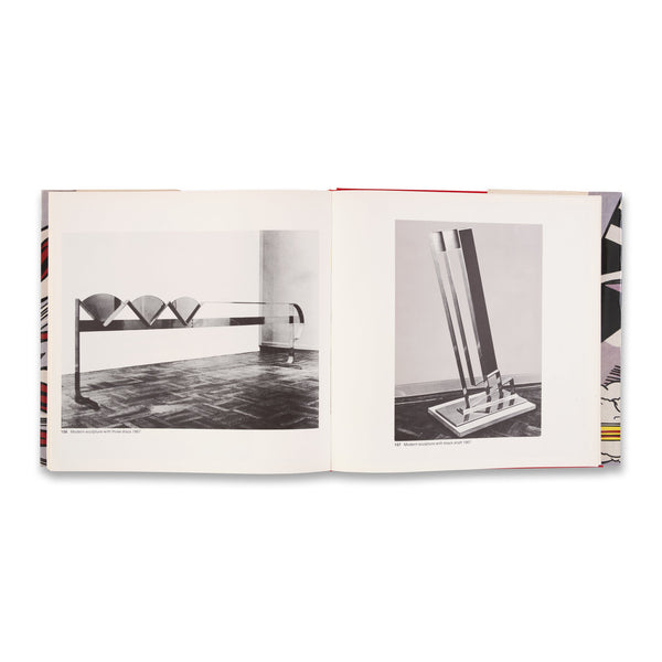 Interior spread of the rare book Roy Lichtenstein