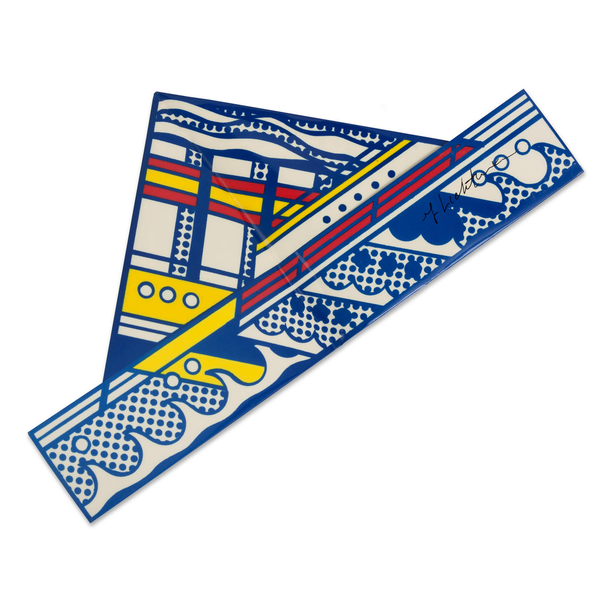版画 Roy Lichtenstein Folded Hat 1968 Roy Lichtenstein: Hat Edition | Gagosian Shop