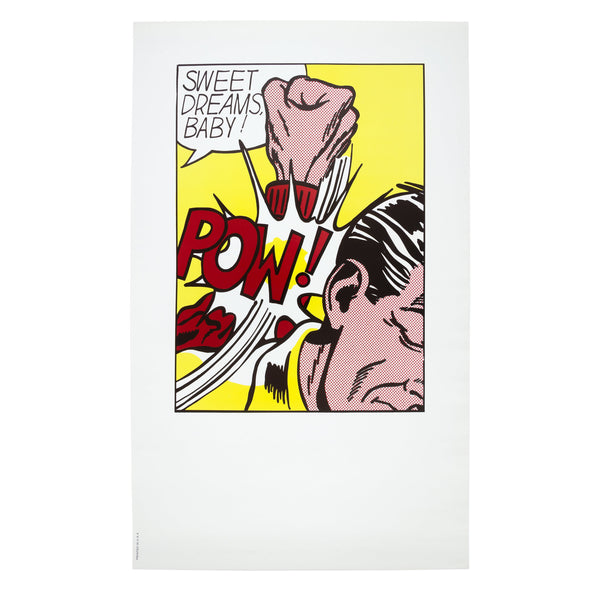 Roy Lichtenstein: Sweet Dreams Baby! rare poster