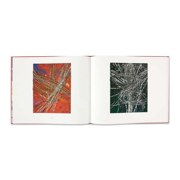 Interior spread of the book Mark Grotjahn at Casa Malaparte