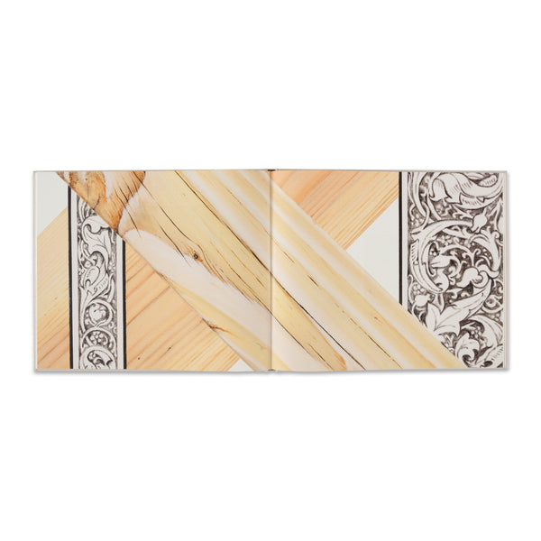 Interior spread of Ed Ruscha at Casa Malaparte book