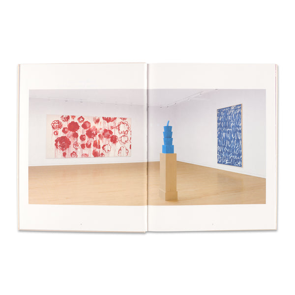 Interior spread of the book Cy Twombly, published in 2016