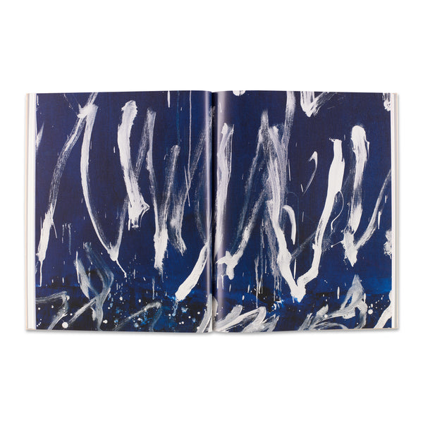 Interior spread of the book Cy Twombly, published in 2016