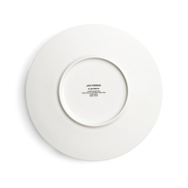 Back of Jack Pierson: Golden Years Plate
