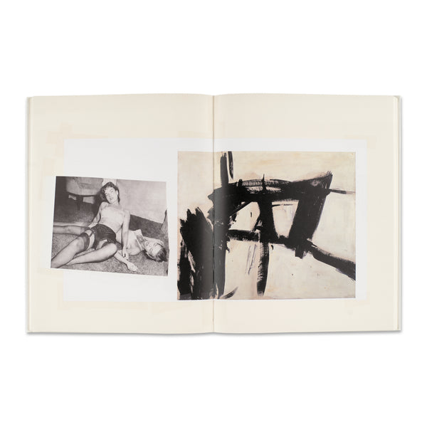 Interior spread of the book Richard Prince: Bettie Kline