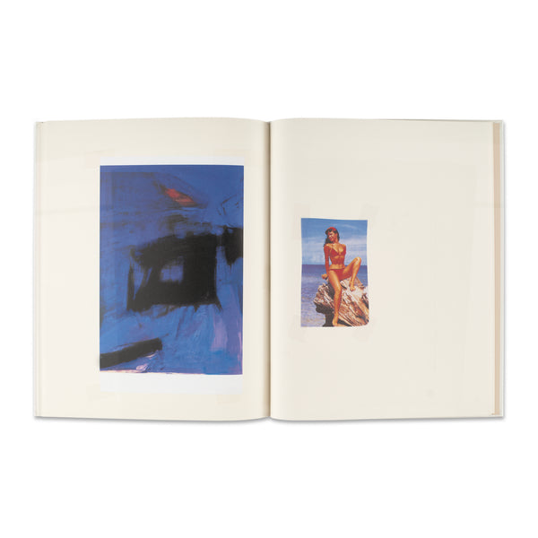 Interior spread of the book Richard Prince: Bettie Kline