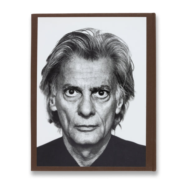 Back cover of the rare book An Autobiography: Richard Avedon