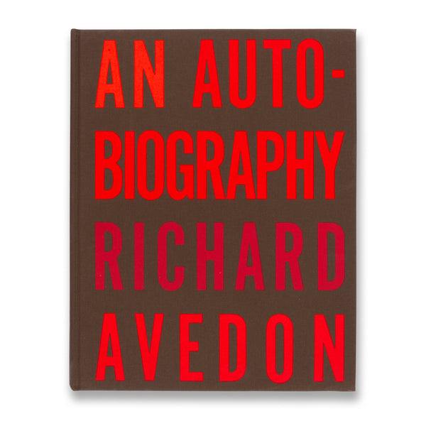 Front cover of the rare book An Autobiography: Richard Avedon