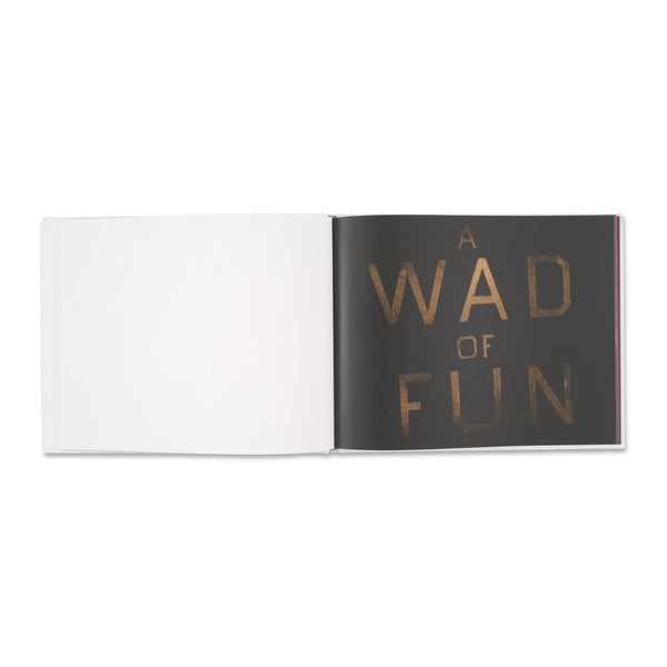 Interior spread of Ed Ruscha Frieze New York 2014 book