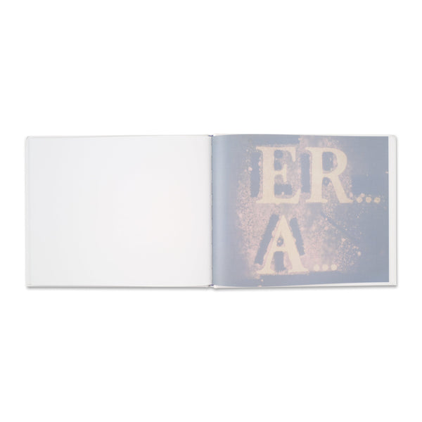 Interior spread of Ed Ruscha Frieze New York 2014 book