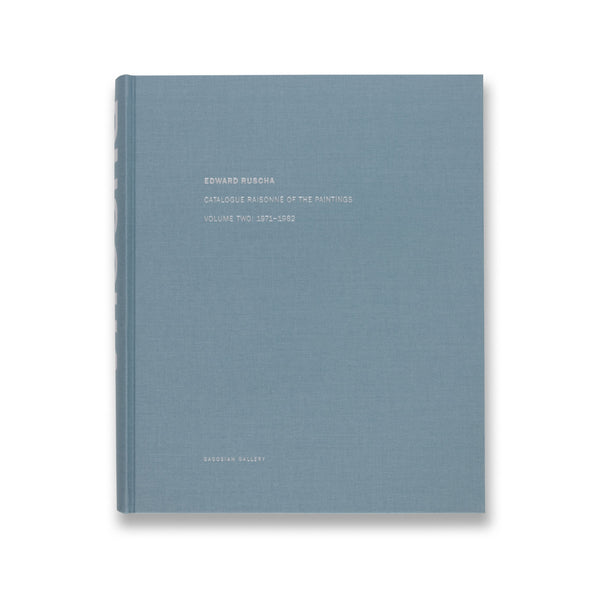 Cover of Edward Ruscha Catalogue Raisonné of the Paintings: Volume Two, 1971–1982