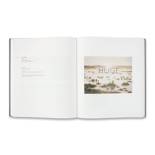Interior spread of Edward Ruscha Catalogue Raisonné of the Paintings: Volume Seven, 2004–2011