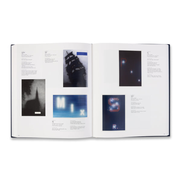 Interior spread of the catalogue raisoné Edward Ruscha Catalogue Raisonné of the Works on Paper: Volume Two, 1977–1997