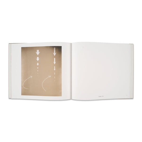 Interior spread of the book Ed Ruscha: Extremes and In-betweens