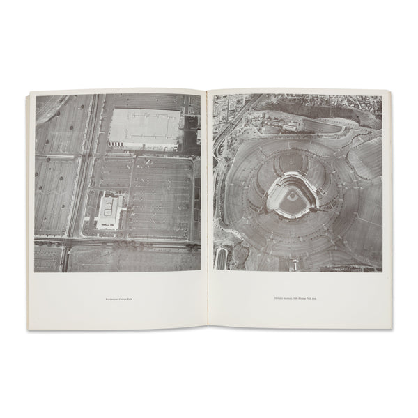 Interior of Ed Ruscha: Thirtyfour Parking Lots in Los Angeles artist’s book