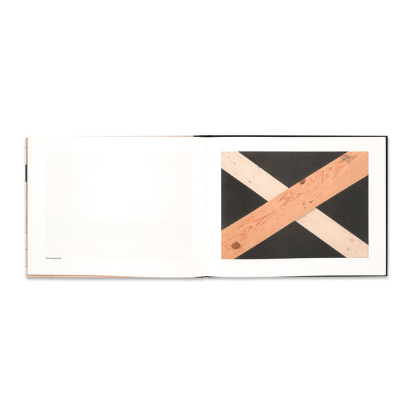 Interior spread of the book Ed Ruscha: Tom Sawyer Paintings