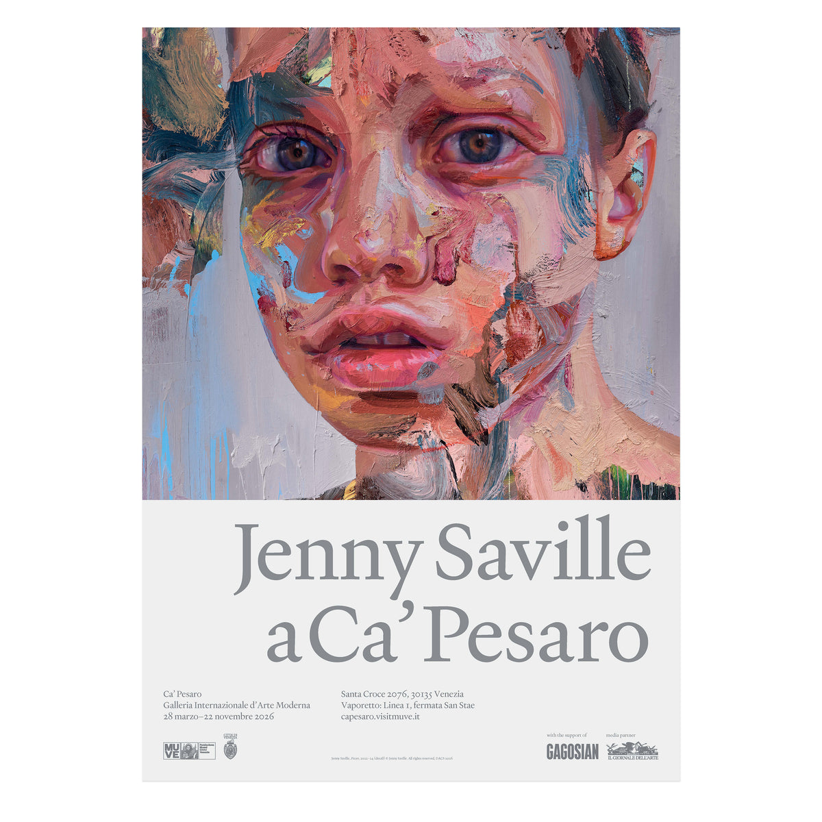 Jenny Saville a Ca' Pesaro Poster | Gagosian Shop