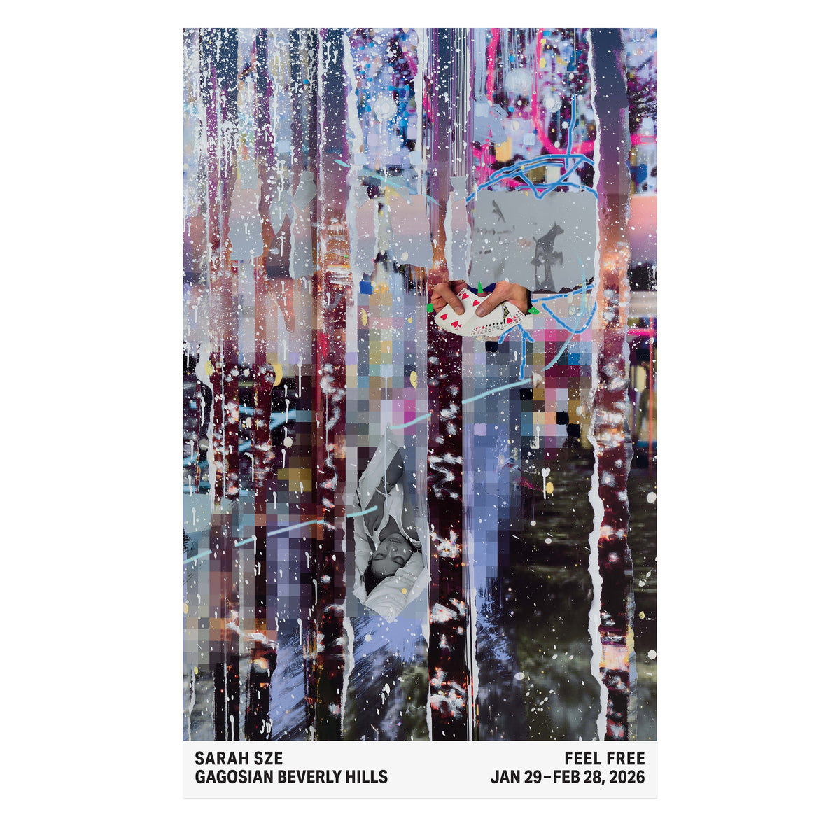 Sarah Sze: Feel Free Poster | Gagosian Shop