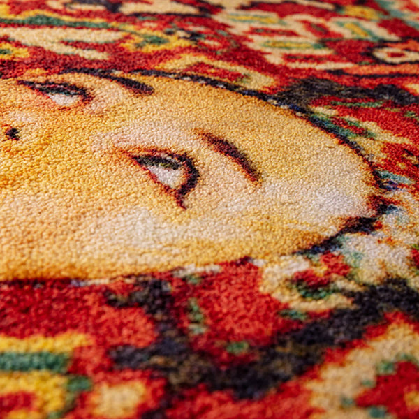 Detail of Toiletpaper × Seletti: Lady on Carpet Rug