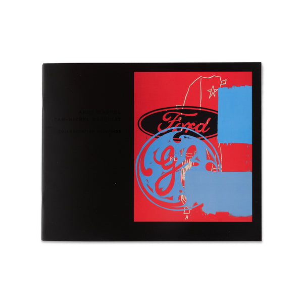 Front cover of the book Andy Warhol and Jean-Michel Basquiat: Collaboration Paintings