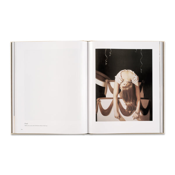 Interior spread of the Anna Weyant paintings monograph