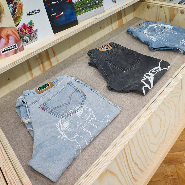 Image of Darren Romanelli for Katz + Dogg Jeans in Gagosian Shop, London, May 10—Jun 8, 2022