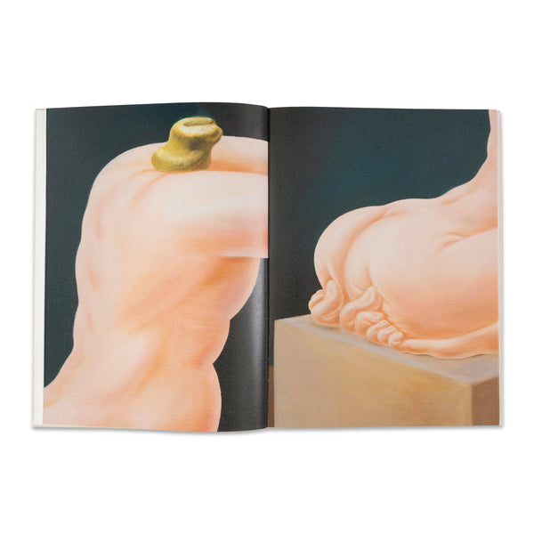 Interior spread of the book Louise Bonnet: Recent Paintings