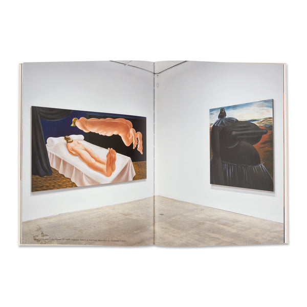 Interior spread of the book Louise Bonnet: Recent Paintings