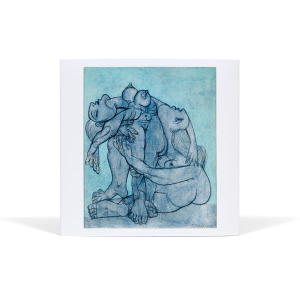 Back of Picasso and Marie-Thérèse: L’amour fou Notecard Set