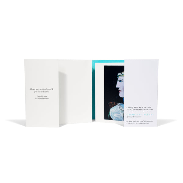 Interior of Picasso and Marie-Thérèse: L’amour fou Notecard Set