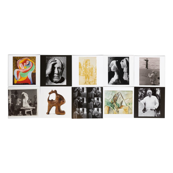 Ten cards in the Picasso & the Camera Notecard Set
