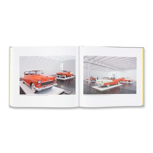 Interior spread of the book Walter De Maria: The Object, the Action, the Aesthetic Feeling