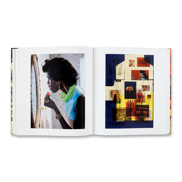 Interior spread of the book Roe Ethridge: American Polychronic