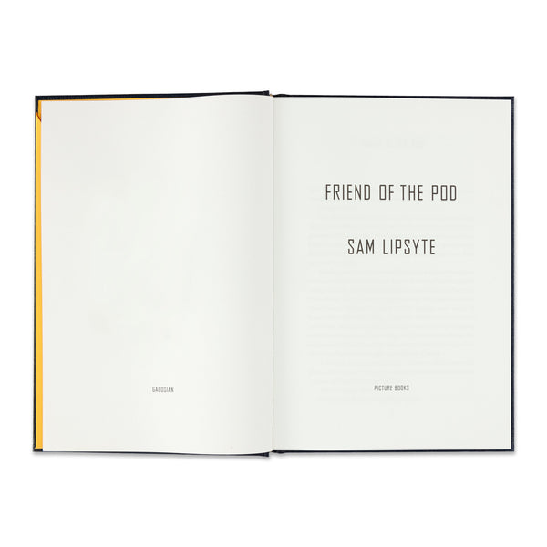 Interior spread of the book Friend of the Pod / Untitled