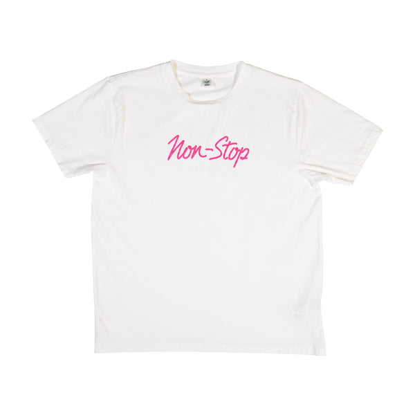 Douglas Gordon: Non-Stop t-shirt in white