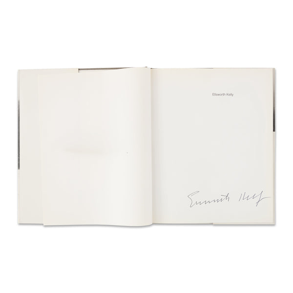 Interior spread of Ellsworth Kelly: Spencertown rare book